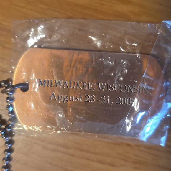 Harley-Davidson 105th Anniversary Gold Dog Tag - Picture 2 of 4